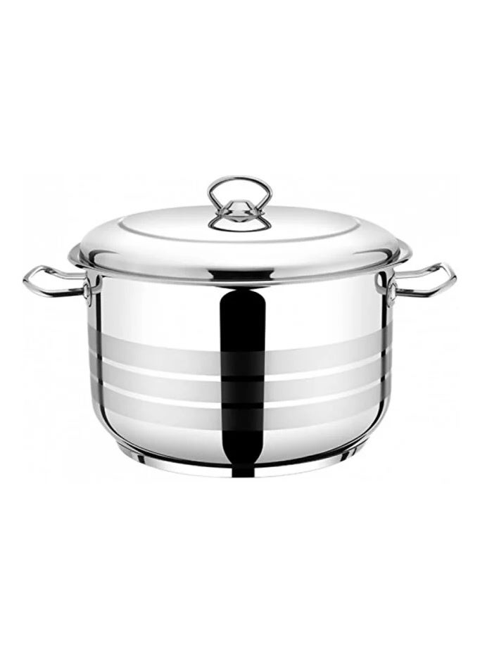 ميستر كوك قدر واحد كلاسيك من Mister Cook – 30 سم، بسعة 13 لتر مع غطاء ستانلس ستيل - Image 1